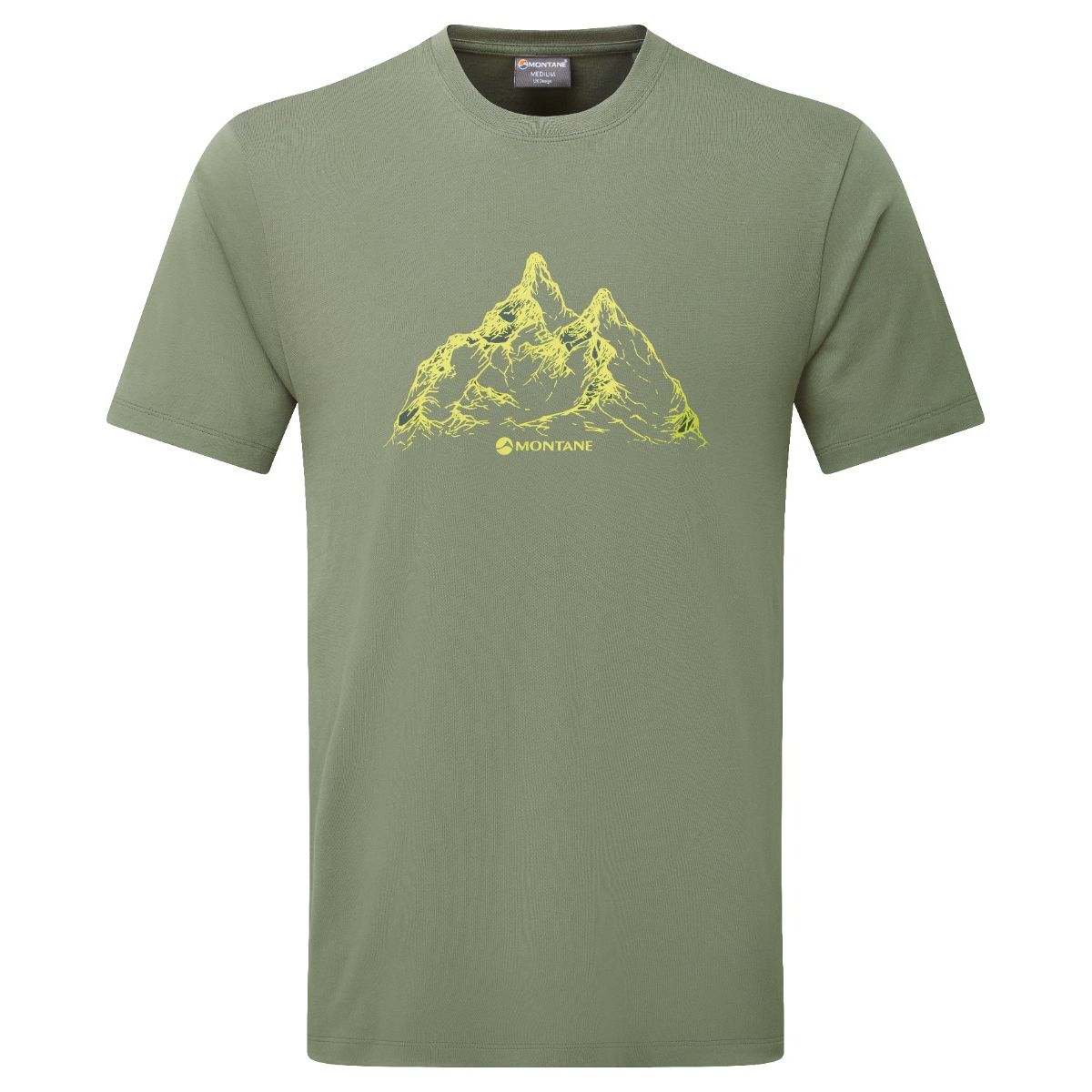 Montane Dual Mountain T Shirt, herr, grön - SEK 363 - Spara 30%