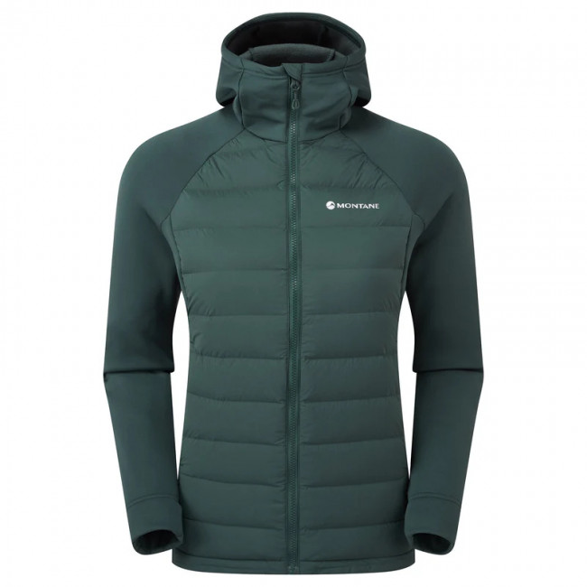 Montane F Composite Hoodie, dunjacka, dam, mörkgrön - SEK 2.583 - Spara 20%