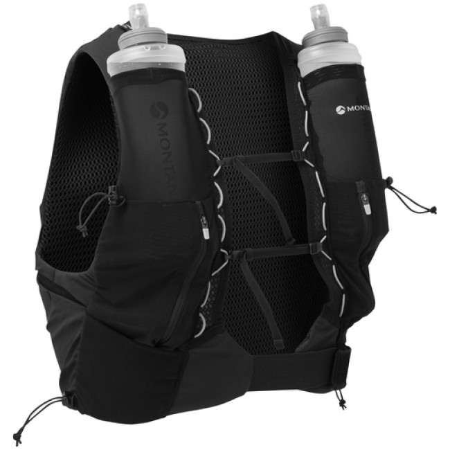 Montane Gecko Vp 5 +, löparväst, svart - Köp för SEK 1.473 - Spara 25%