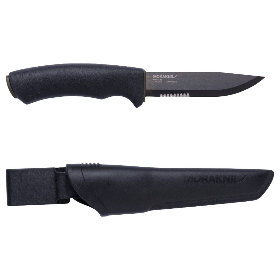 Morakniv Bushcraft Blackblade SRT (S), kniv, svart - SEK 600 - Spara 25%