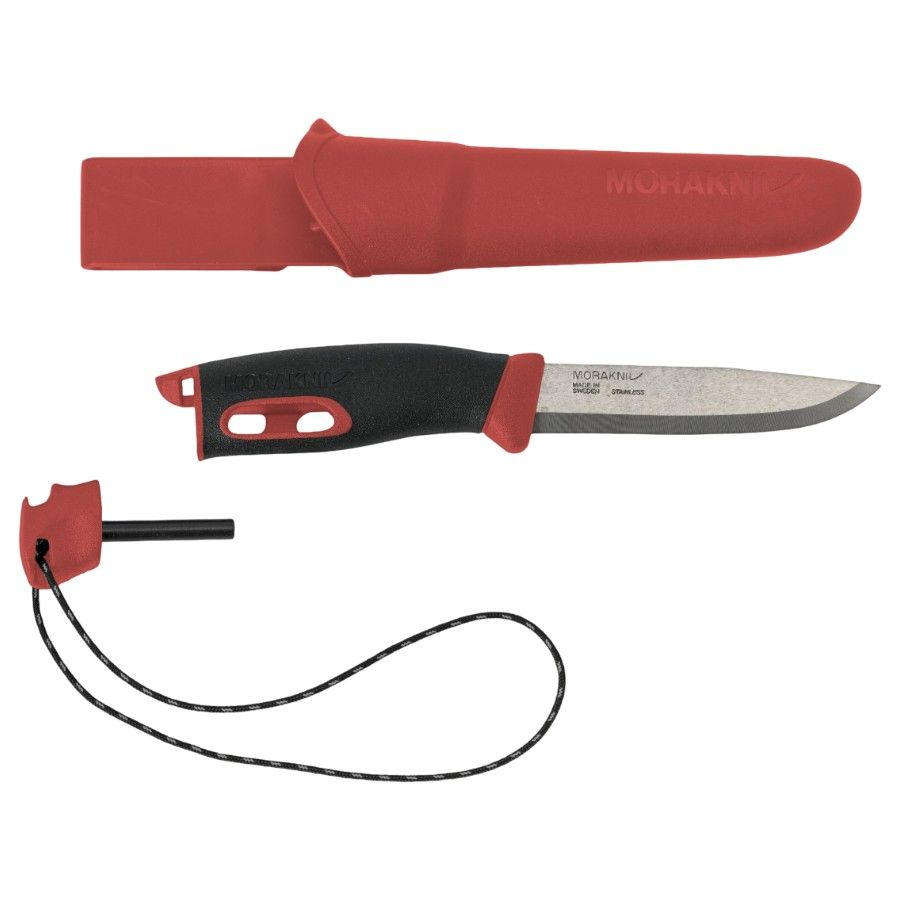 Morakniv Companion Spark (S), multi-kniv, röd - Köp för SEK 345 - Spara 26%