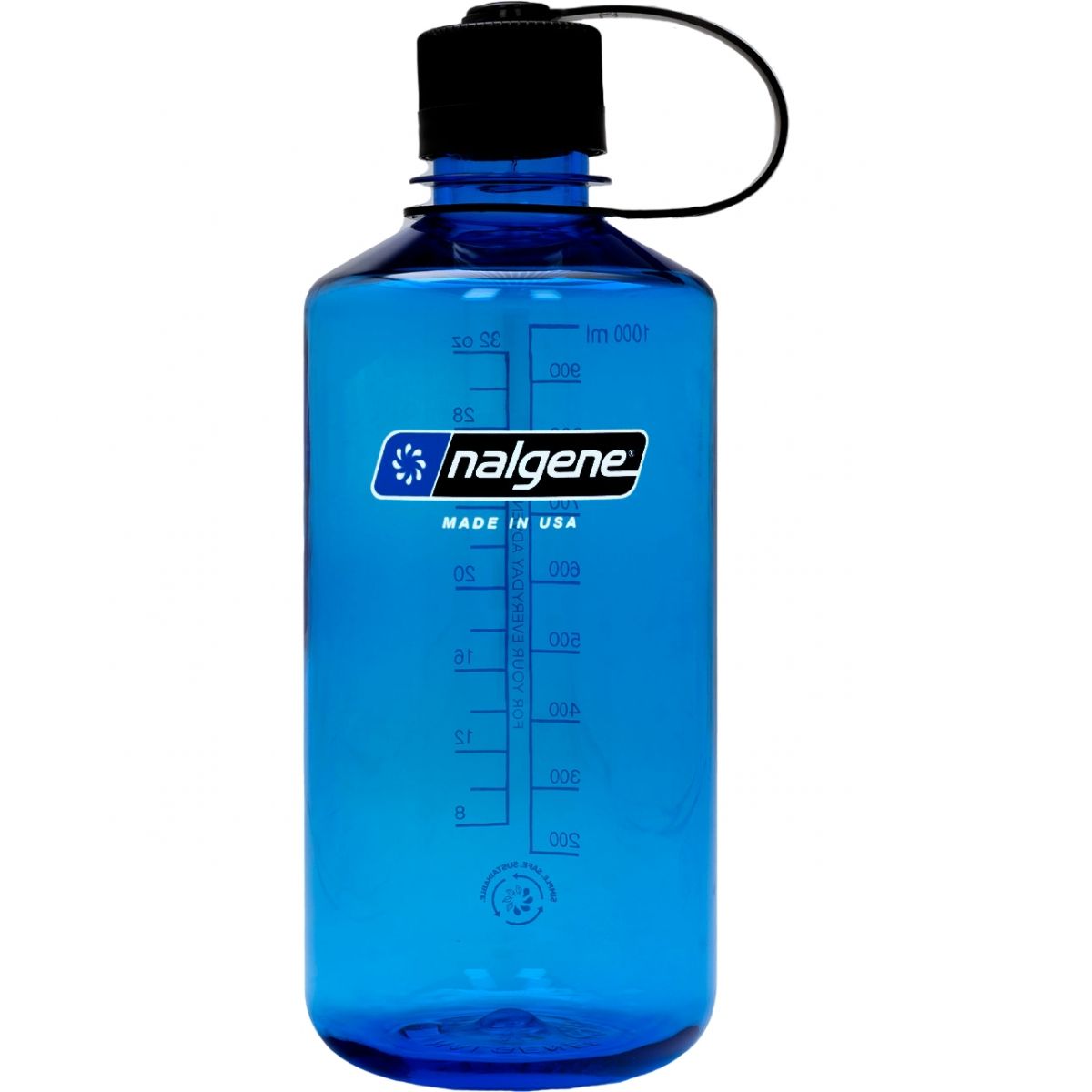 Nalgene narrow mouth sustain, Vattenflaska, 1000 ml, Blå - Köp för SEK 169 - Spara 26%