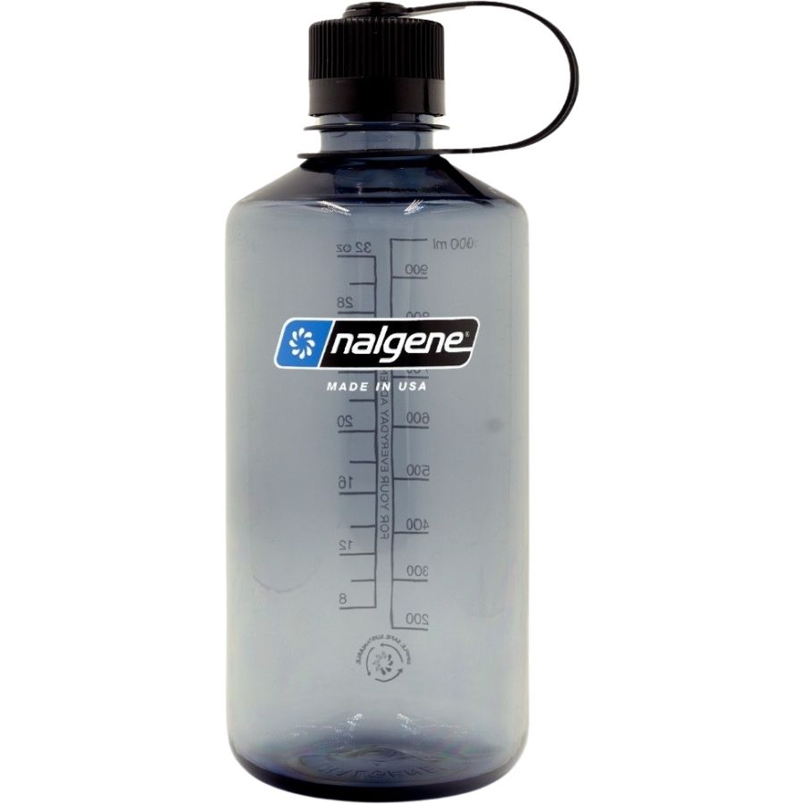 Nalgene narrow mouth sustain, VattenFlaska, 1000 ml, Grå - SEK 173 - Spara 24%
