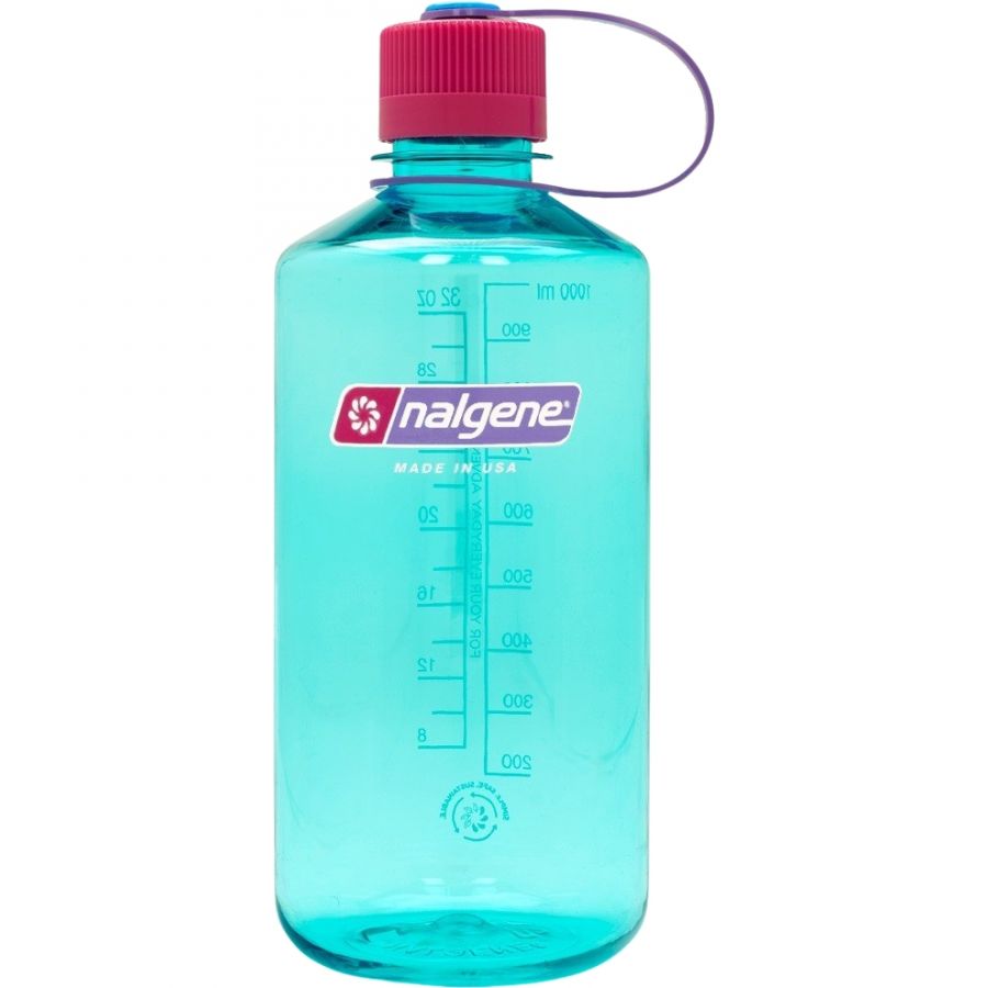 Nalgene narrow mouth sustain, VattenFlaska, 1000 ml, Turkos - SEK 174 - Spara 24%