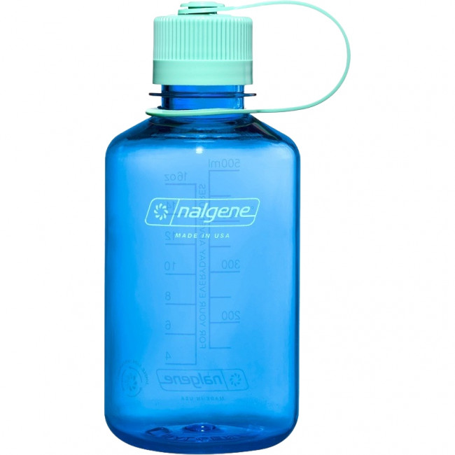 Nalgene narrow mouth sustain, VattenFlaska, 500 ml, Blå - Köp för SEK 151 - Spara 20%
