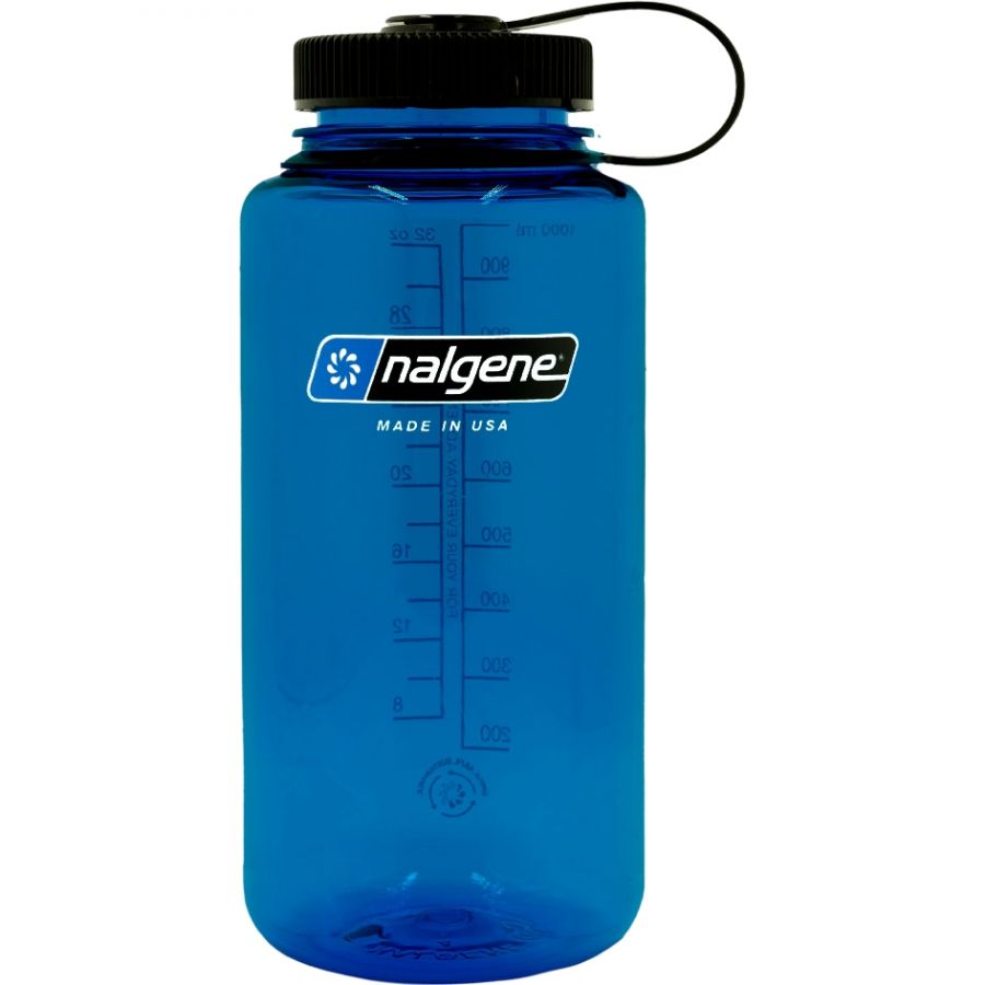 Nalgene wide mouth sustain, Vattenflaska, 1000 ml, Blå - SEK 176 - Spara 23%