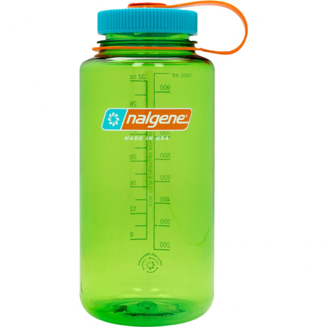 Nalgene wide mouth sustain, Vattenflaska, 1000 ml, Grön - SEK 164 - Spara 28%