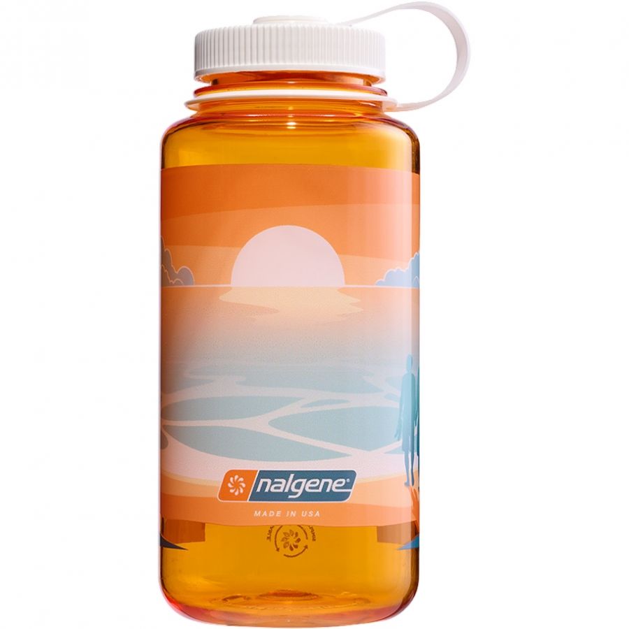 Nalgene wide mouth sustain, Vattenflaska, 1000 ml, Landscape Sunset - Köp för SEK 183 - Spara 20%