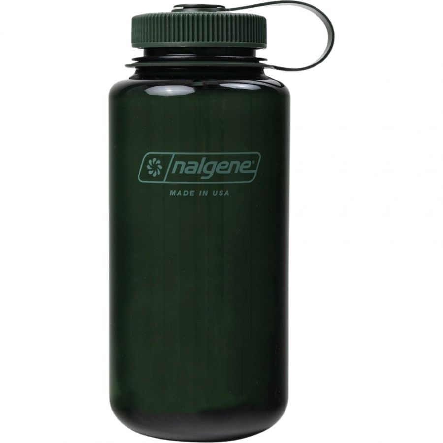 Nalgene wide mouth sustain, VattenFlaska, 1000 ml, Mörkgrön - SEK 190 - Spara 17%