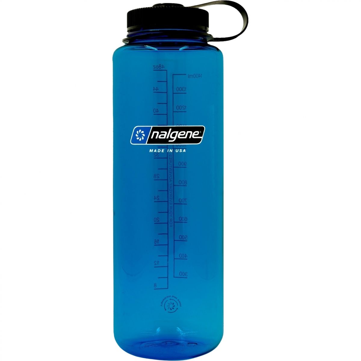 Nalgene wide mouth sustain, VattenFlaska, 1500 ml, Blå - SEK 205 - Spara 20%