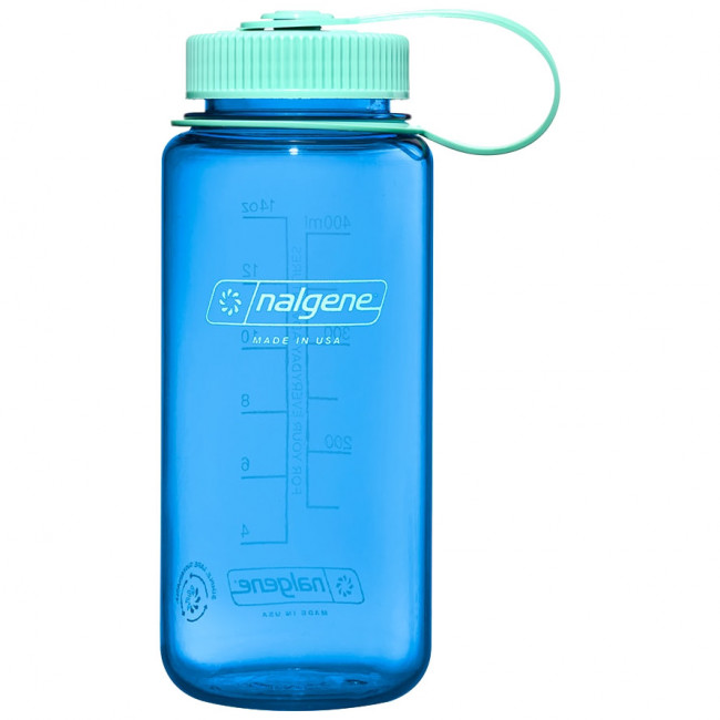 Nalgene wide mouth sustain, VattenFlaska, 500 ml, Blå - Köp för SEK 151 - Spara 20%