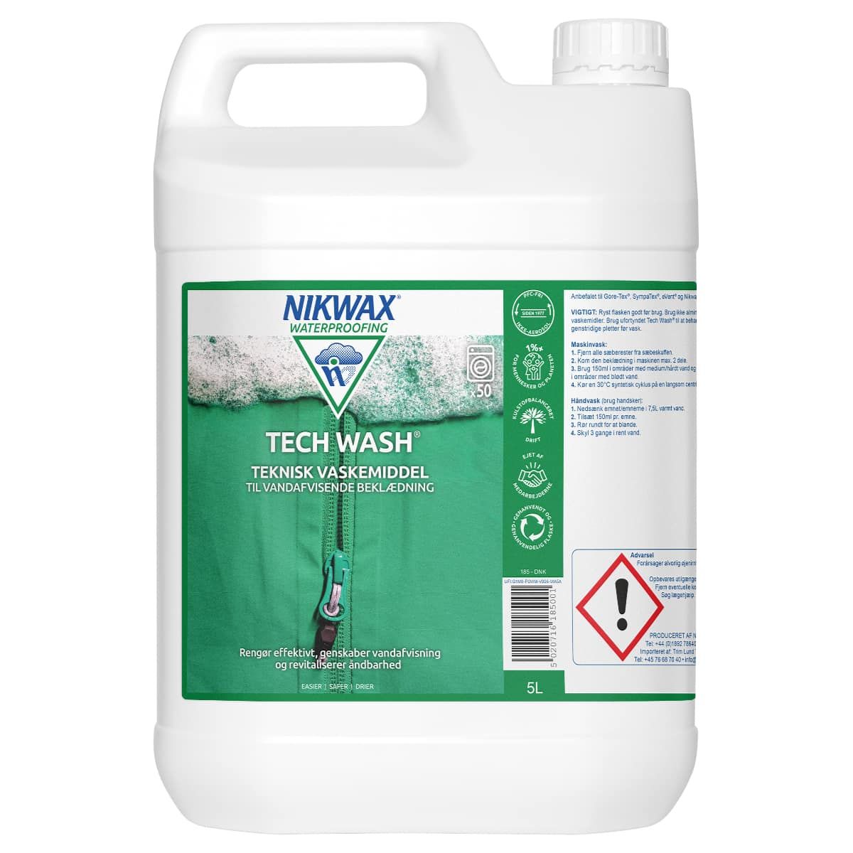 Nikwax Tech Wash, 5L - Köp för SEK 890 - Spara 19%