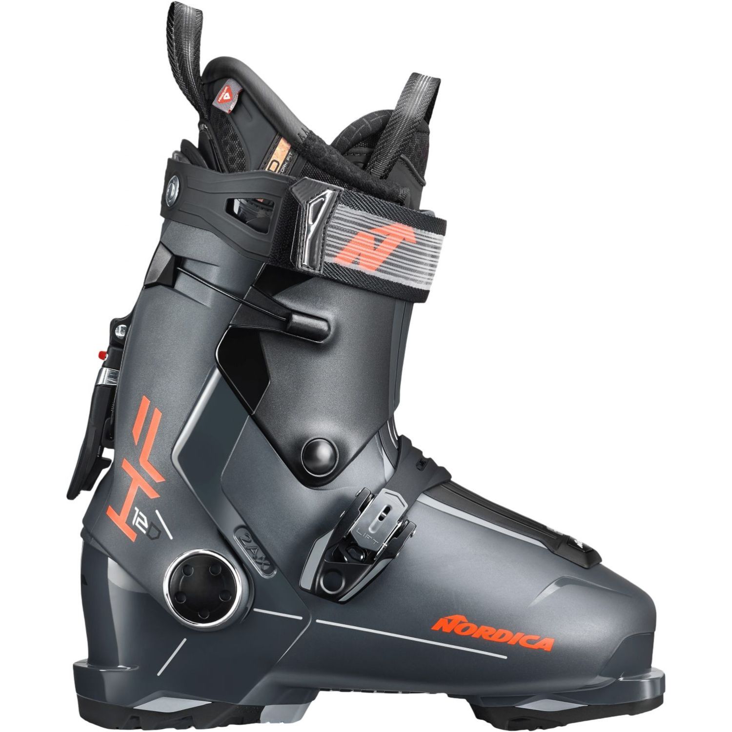 Nordica HF 120, Pjäxor, Herr, Grå/Svart - Köp för SEK 5.542 - Spara 20%