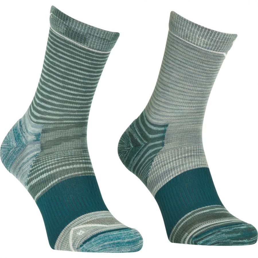 Ortovox Alpine Mid Socks, Dam, Ljusblå - Köp för SEK 258 - Spara 30%