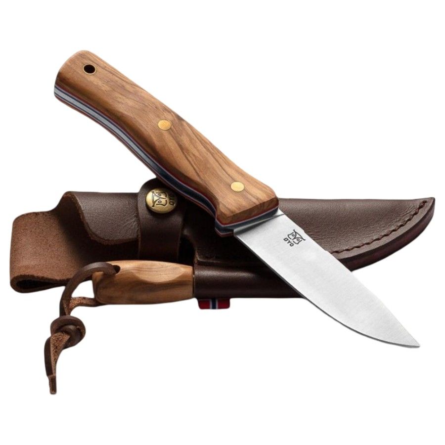 Oyo Femunden Knife W/ Leather Sheath, utomhuskniv, brun - Köp för SEK 1.954 - Spara 20%
