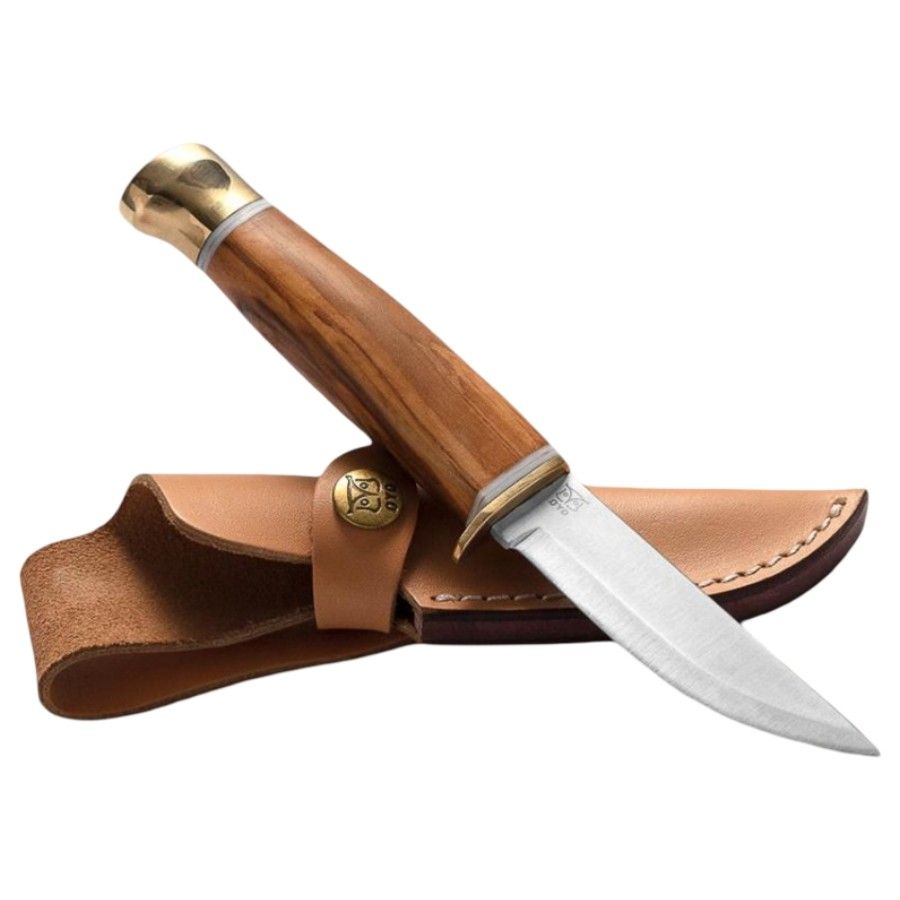 Oyo Jotunheimen Knife W/ Leather Sheath, utomhuskniv, beige - Köp för SEK 717 - Spara 20%