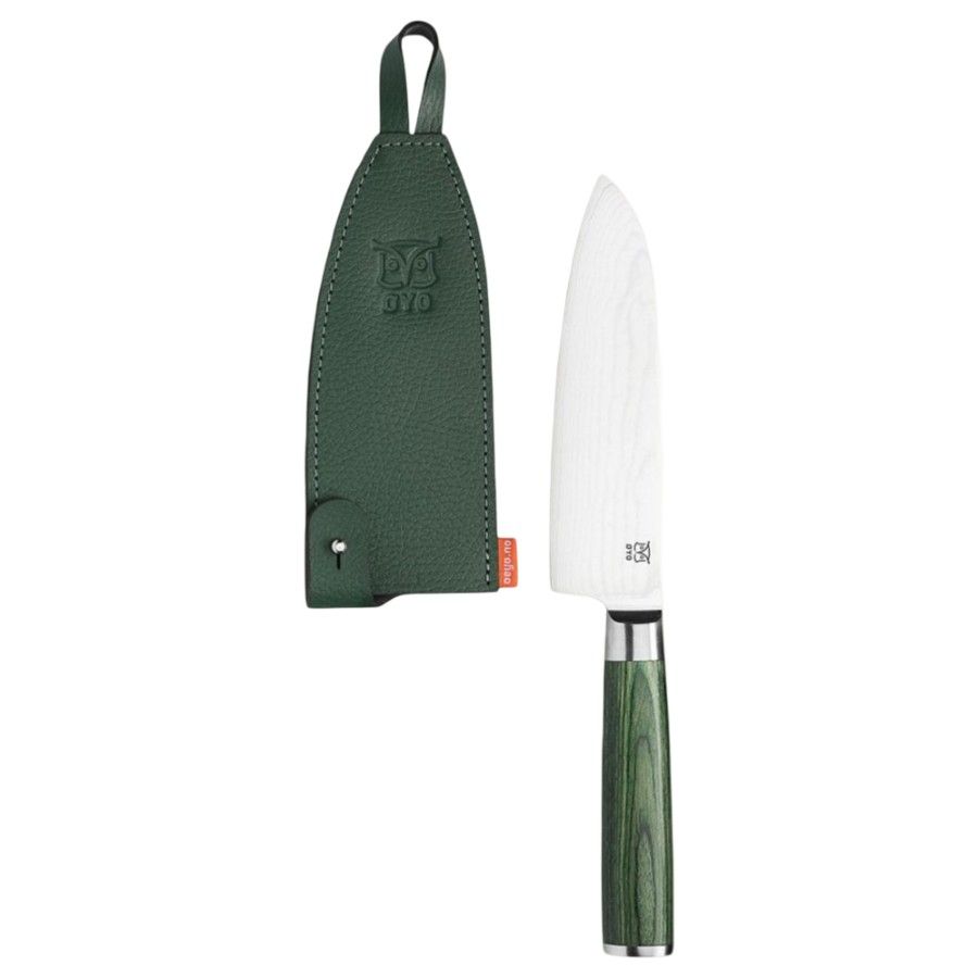 Oyo Skarvet Smaragd Santoku ChefÂ´s Knife, kökskniv, grön - SEK 1.137 - Spara 20%