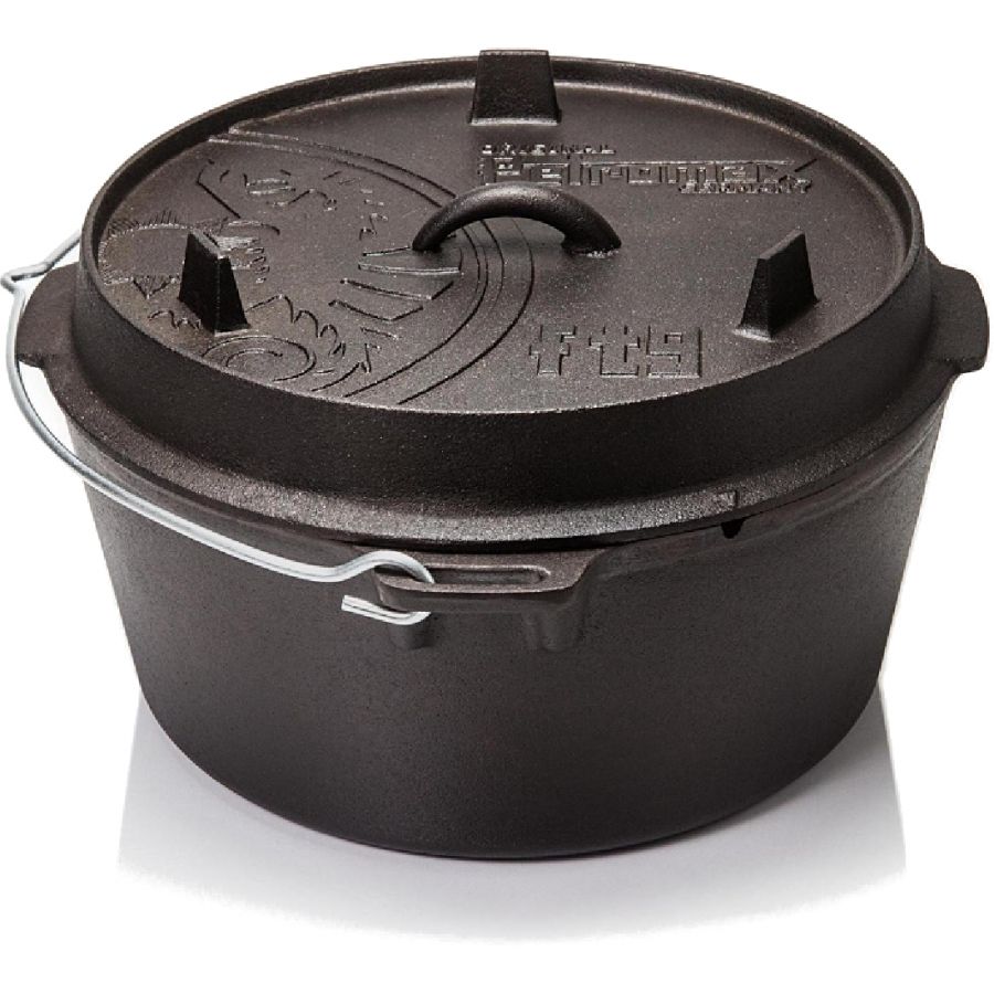 Petromax Dutch Oven ft9 with a flat base, gjutjärnsgryta - SEK 1.147 hos AktivVinter.se