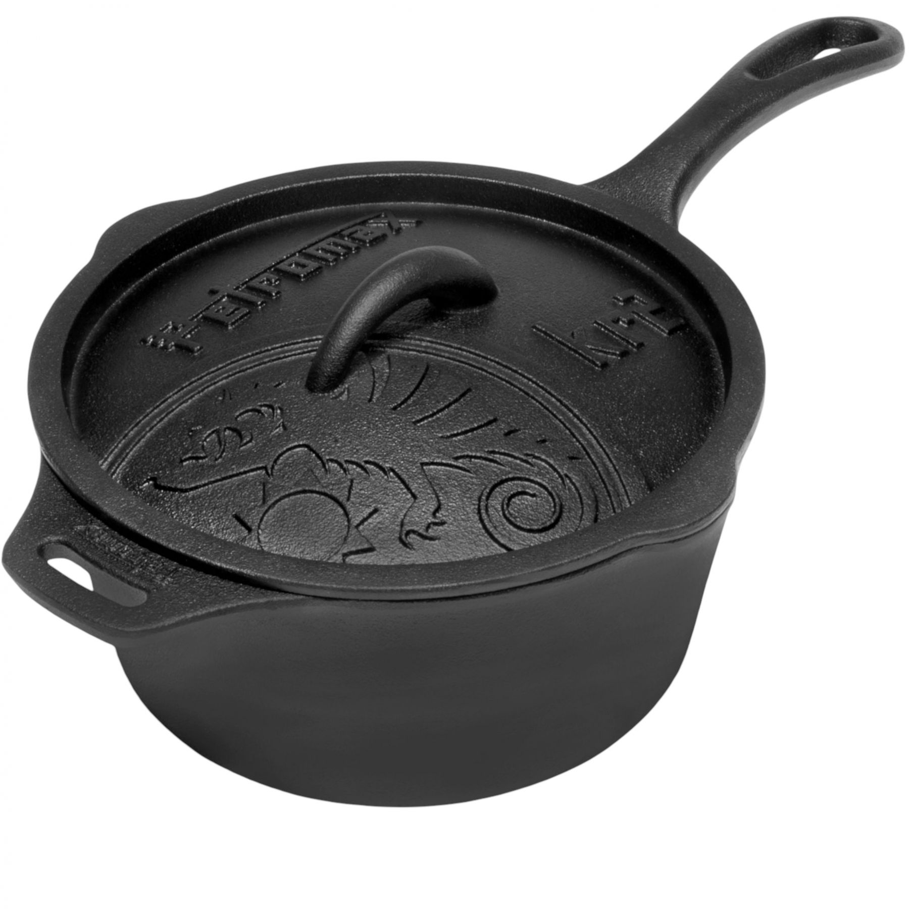 Petromax KR2 Cast-iron saucepan, kastrull, svart - Köp för SEK 695 - Spara 20%
