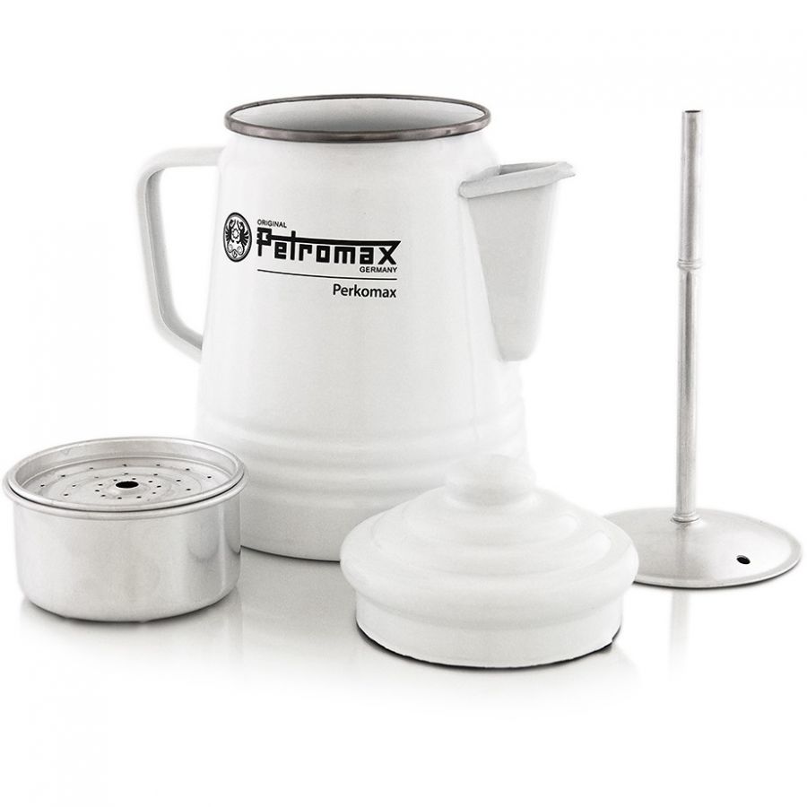 Petromax Tea and Coffee Perkolator, vit - SEK 575 hos AktivVinter.se