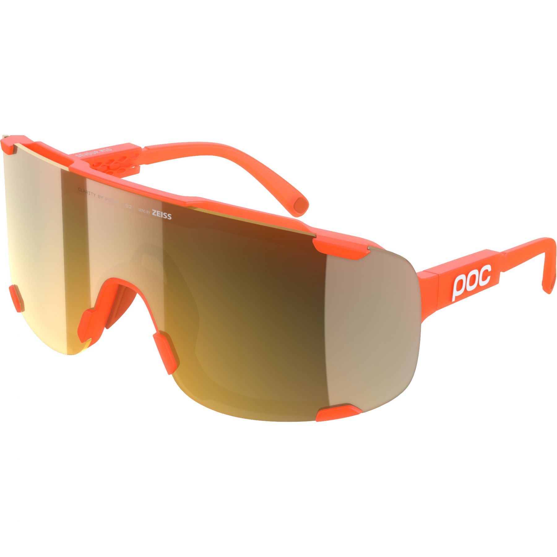 POC Devour Mid, Solglasögon, Fluorescent Orange Translucent - Köp för SEK 2.079 - Spara 20%