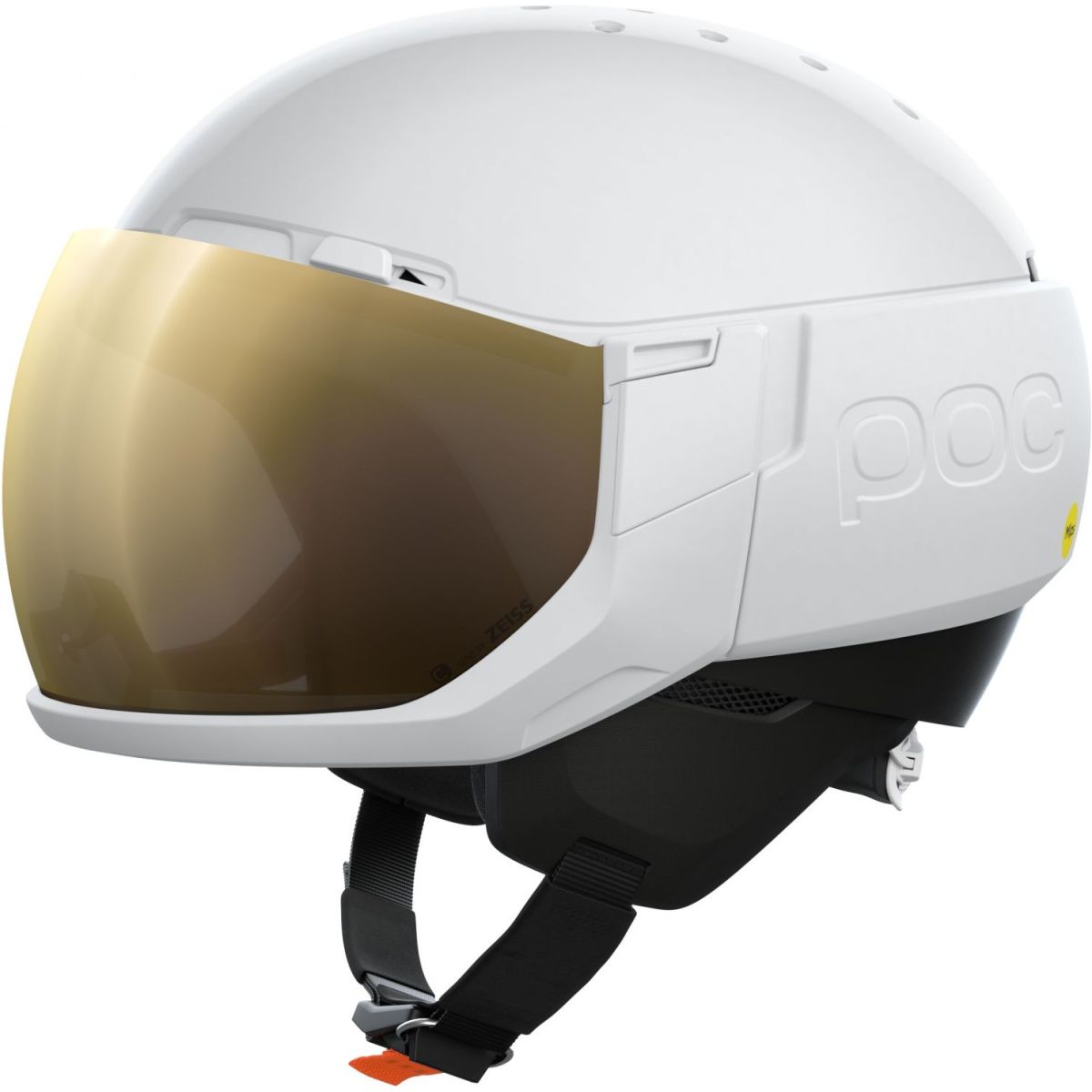 POC Levator MIPS, Skidhjälm med visir, Hydrogen White - Köp för SEK 3.976 - Spara 27%