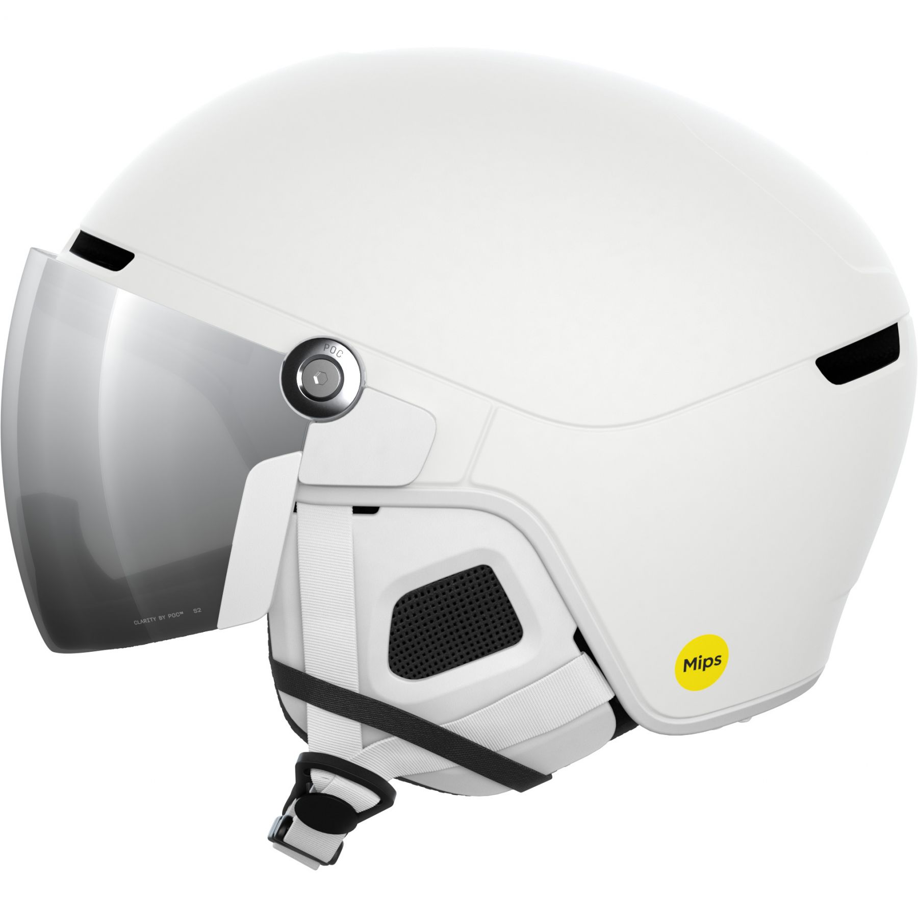 POC Obex Visor, Skidhjälm med Visir, Hydrogen White - Köp för SEK 2.088 - Spara 30%