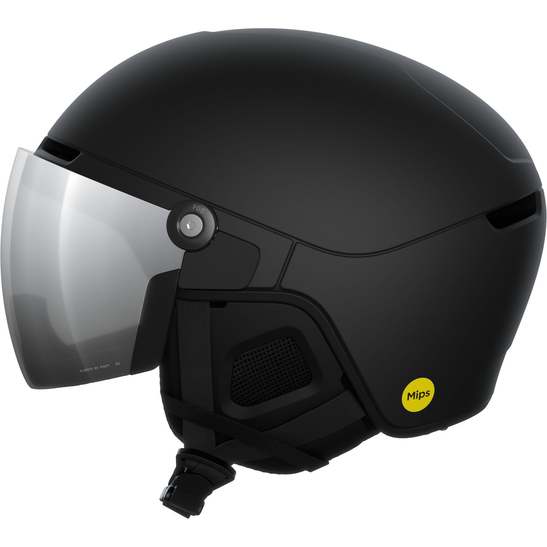 POC Obex Visor, Skidhjälm med Visir, Uranium Black Matt - Köp för SEK 2.088 - Spara 30%