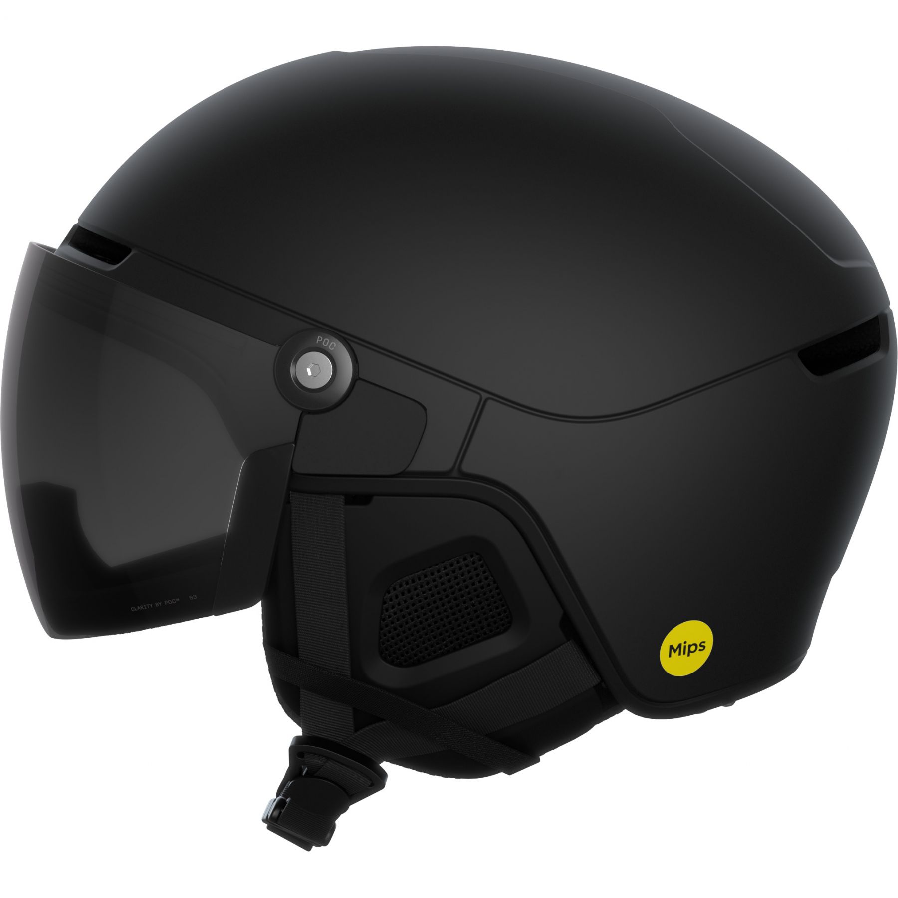 POC Obex Visor, Skidhjälm med Visir, Uranium Black Matt - Köp för SEK 1.998 - Spara 26%