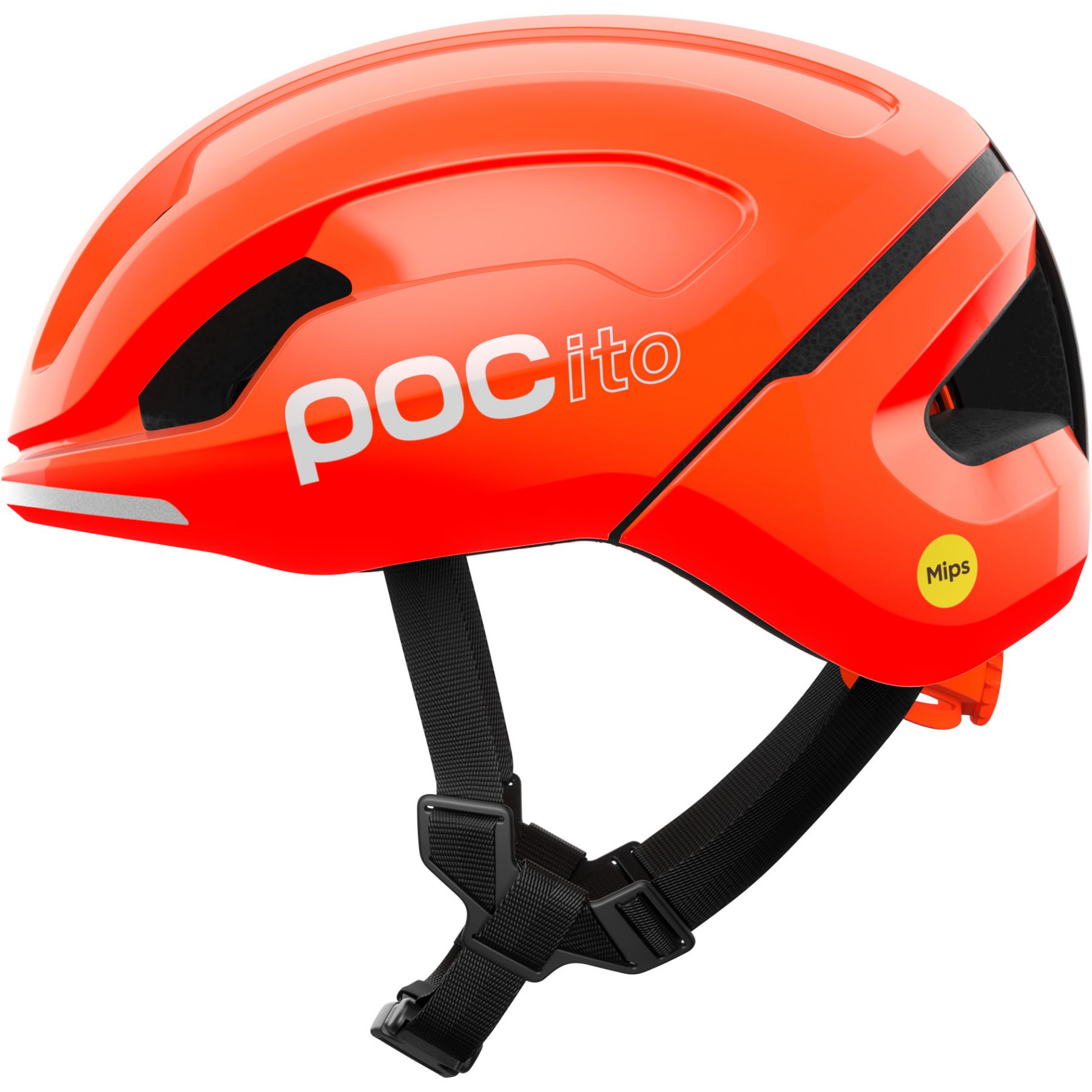 POCito Omne MIPS, Cykelhjälm, Junior, Fluorescent Orange - Köp för SEK 824 - Spara 25%