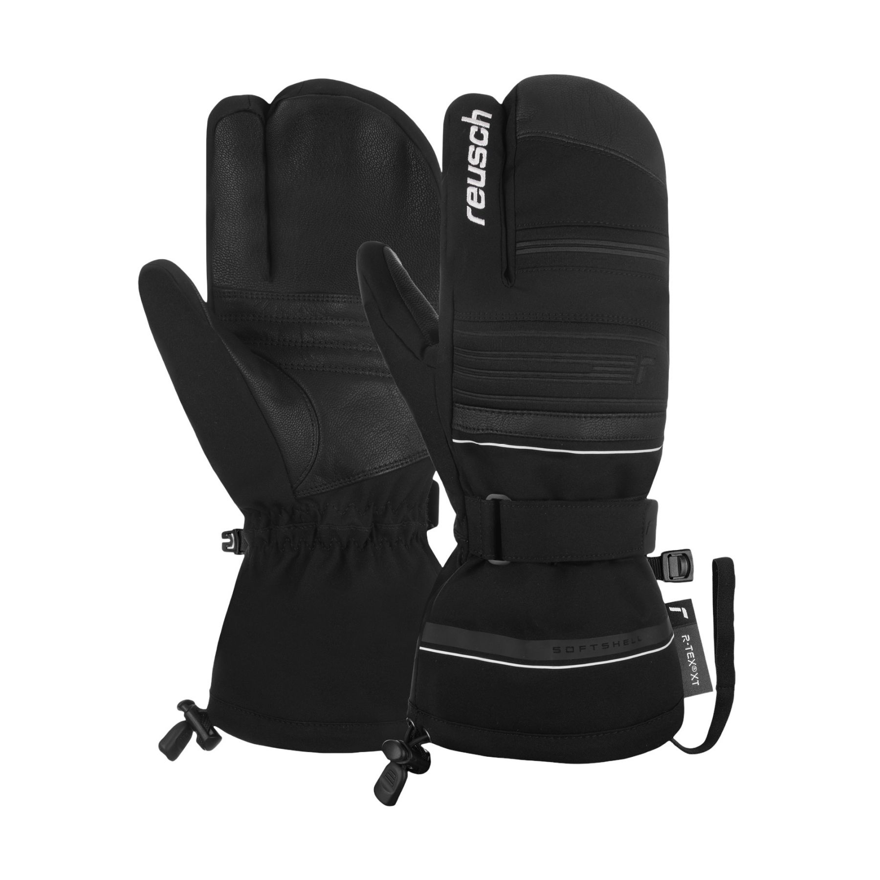 Reusch Conan R-TEXÂ® XT, 3-Finger Skidhandskar, Herr, Svart - SEK 879 hos AktivVinter.se