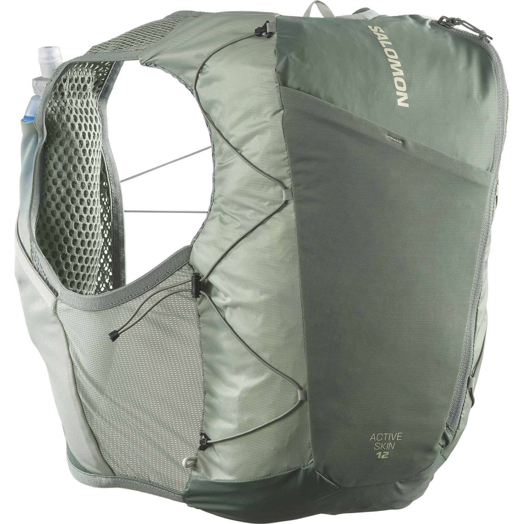 Salomon Active Skin 12 Set, Löparryggsäck, Grön - SEK 1.180 - Spara 21%