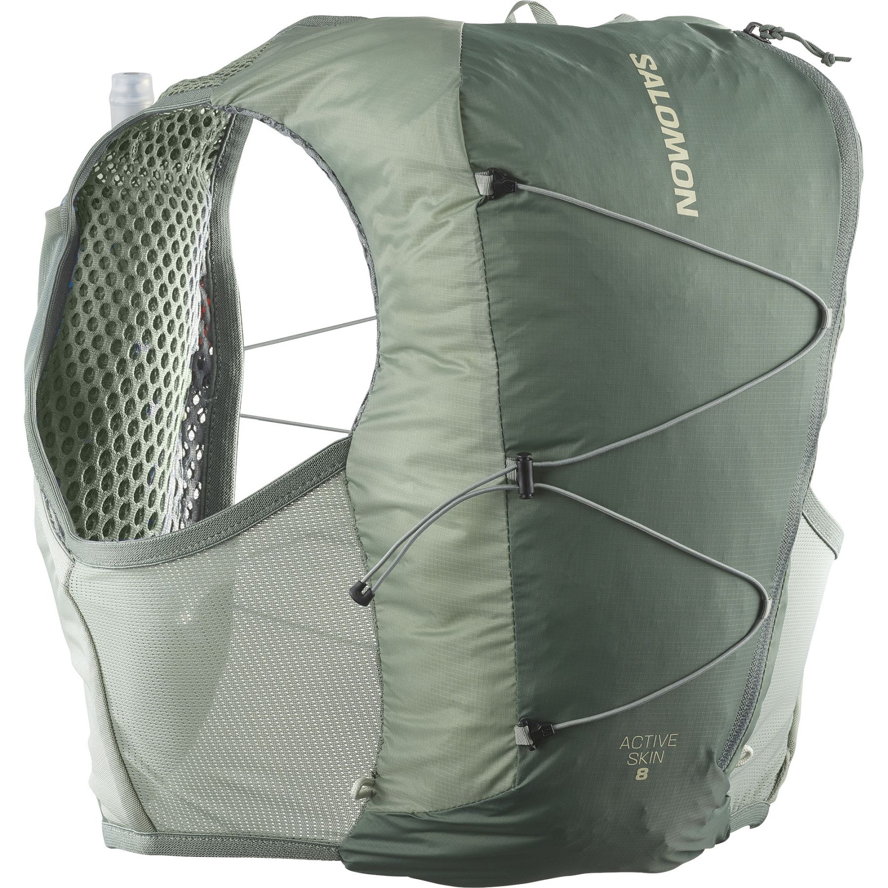Salomon Active Skin 8 Set, Löpryggsäck, Grå - Köp för SEK 1.049 - Spara 22%