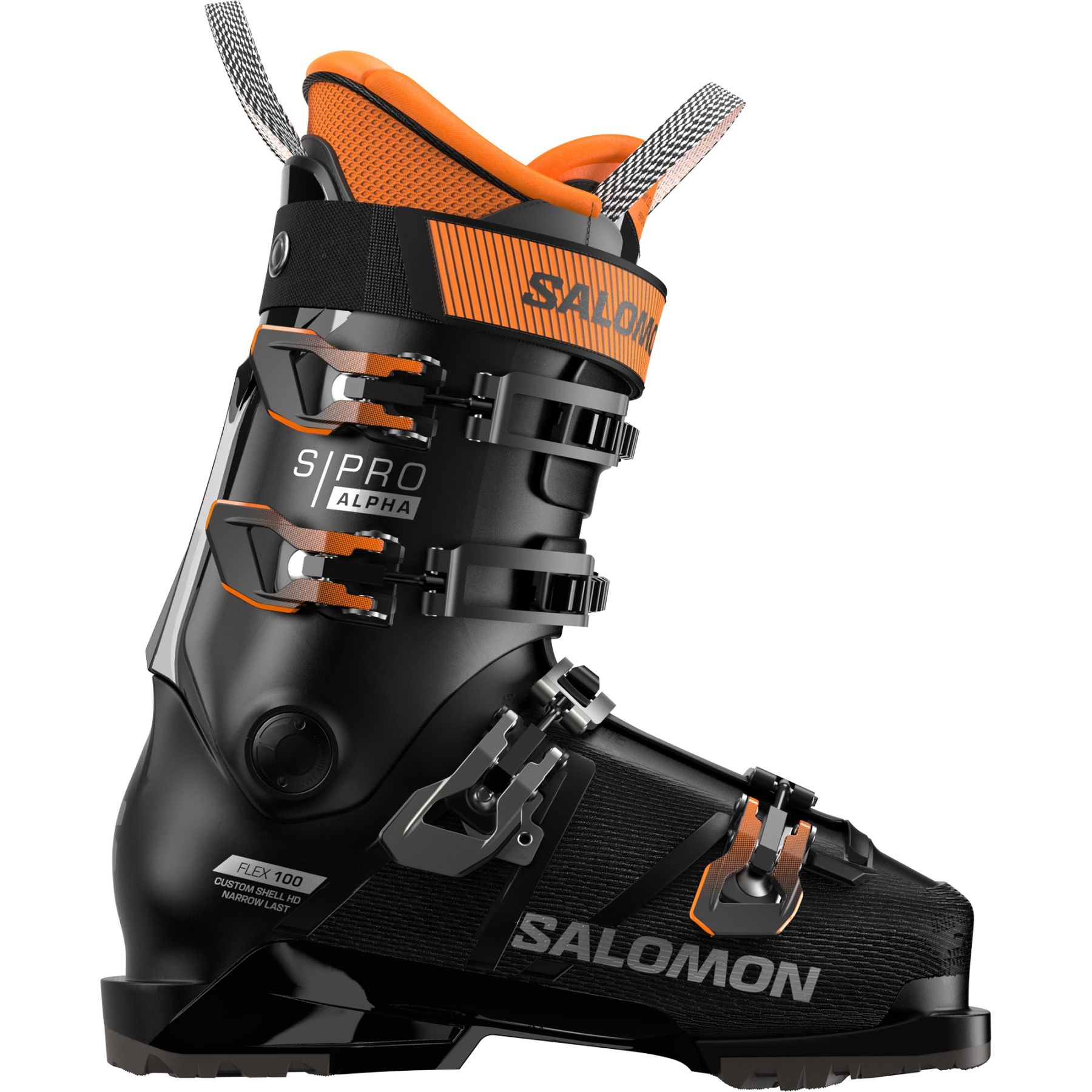 Salomon S/Pro Alpha 100 GW, Skidpjäxor, Herr, Svart/Orange - Köp för SEK 3.699 - Spara 21%