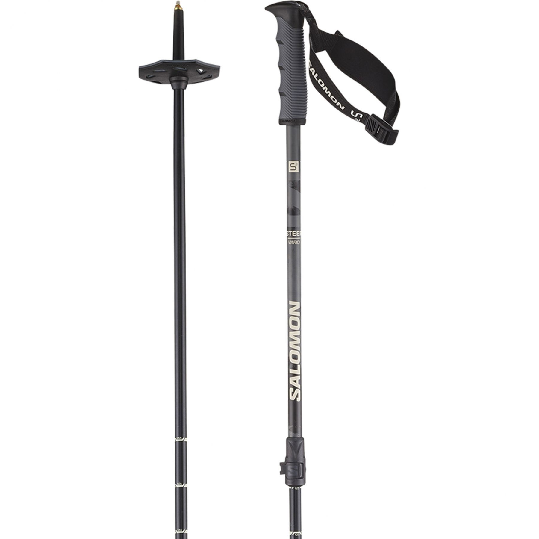 Salomon Steep Vario S3, Skidstavar, Svart - Köp för SEK 1.050 - Spara 29%