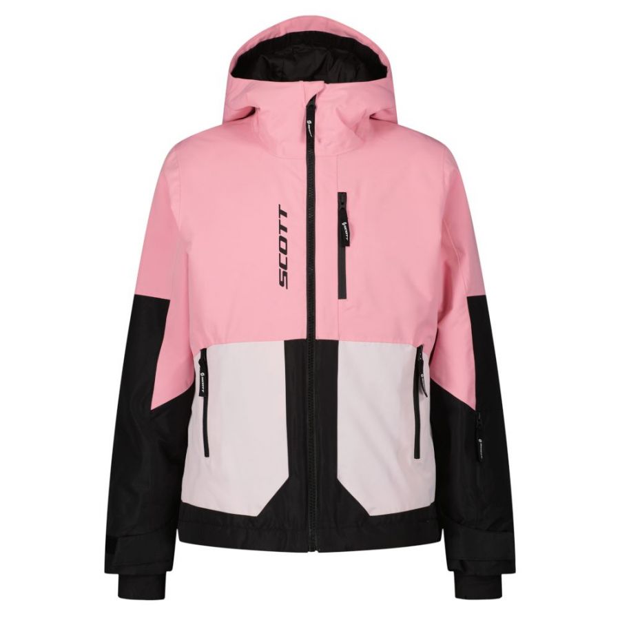 Scott Vertic Dryo, Skidjacka, Junior, Rosa/Svart - SEK 1.103 - Spara 35%
