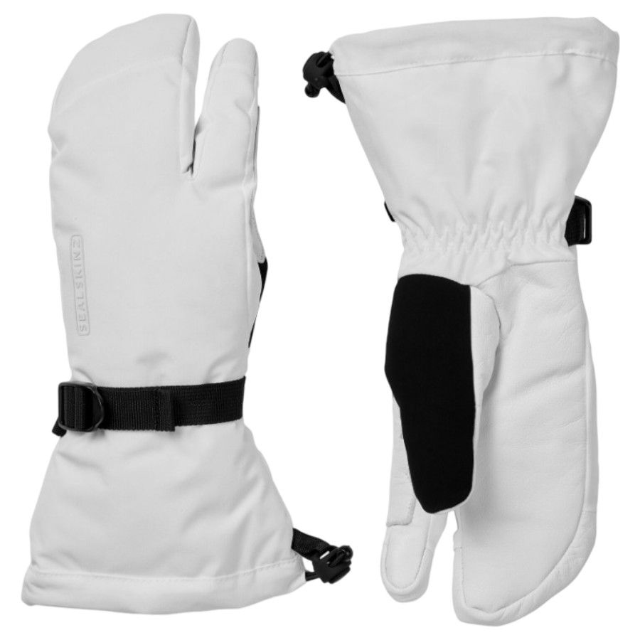 Sealskinz Congham, 3 finger, handskar, vit - Köp för SEK 927 - Spara 20%