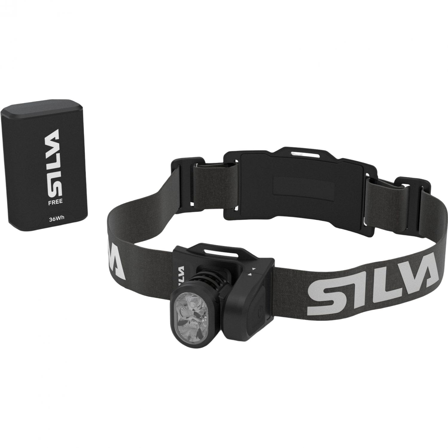 Silva Free 2000 M, pannlampa, svart - SEK 2.594 - Spara 39%