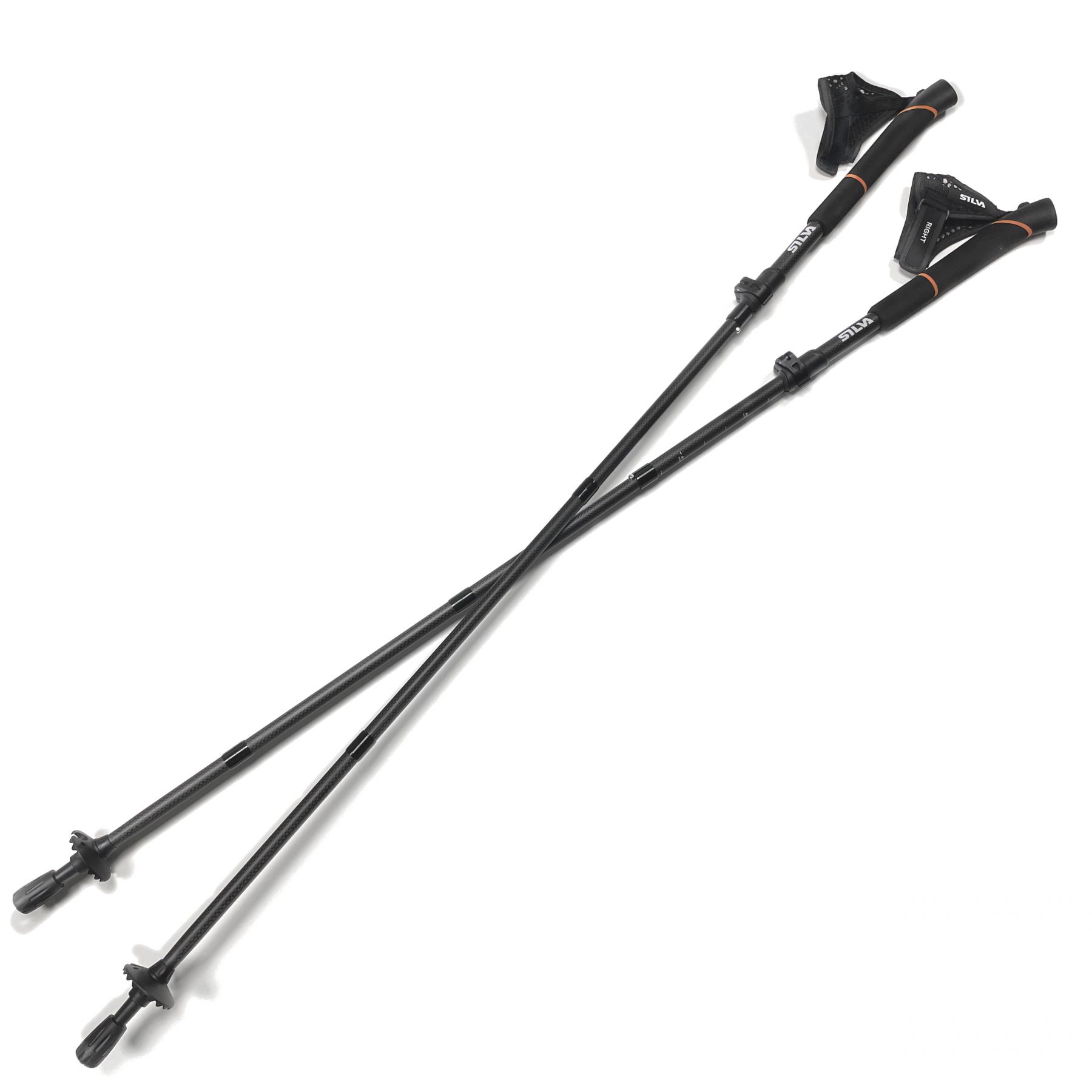 Silva Running poles carbon adjust 100-120cm, Vandringsstavar, Svart - SEK 1.495 hos AktivVinter.se