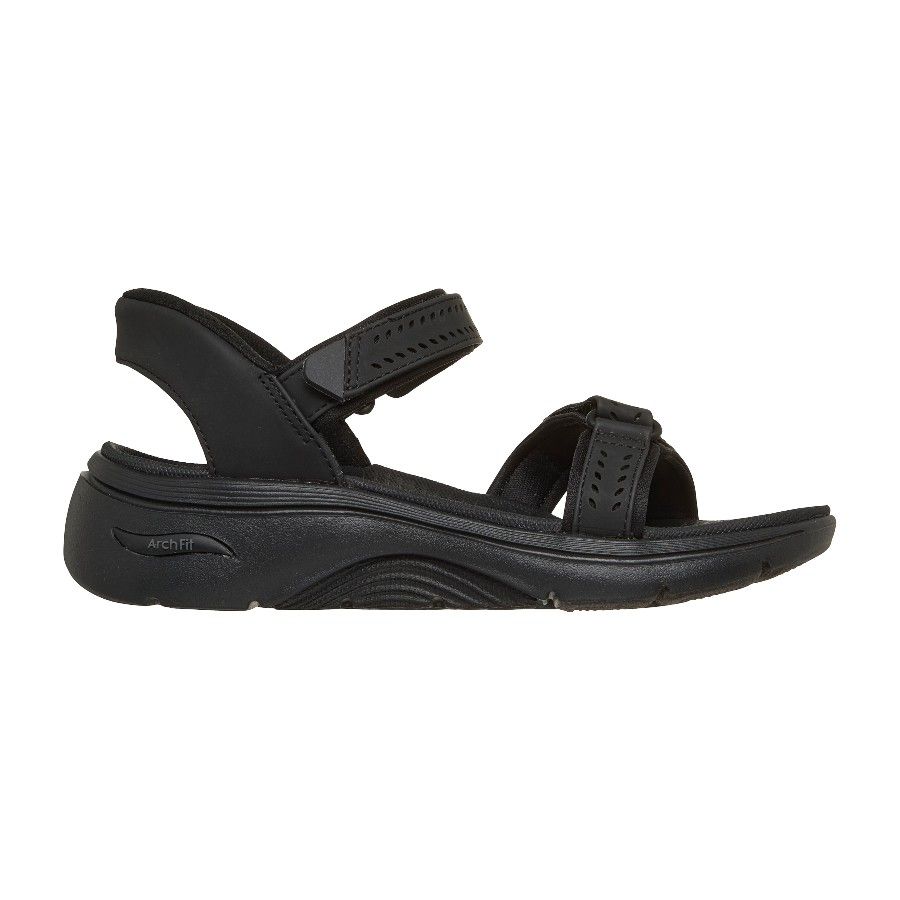 Skechers Go Walk Arch Fit 2.0 Sandal - Candace, fritidssko, dam, svart - Köp för SEK 1.039 - Spara 20%