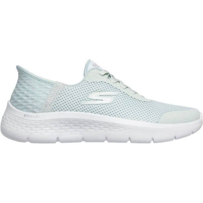 Skechers Go Walk Flex - Grand Entry, outdoor skor, dam, grön - SEK 1.399 hos AktivVinter.se
