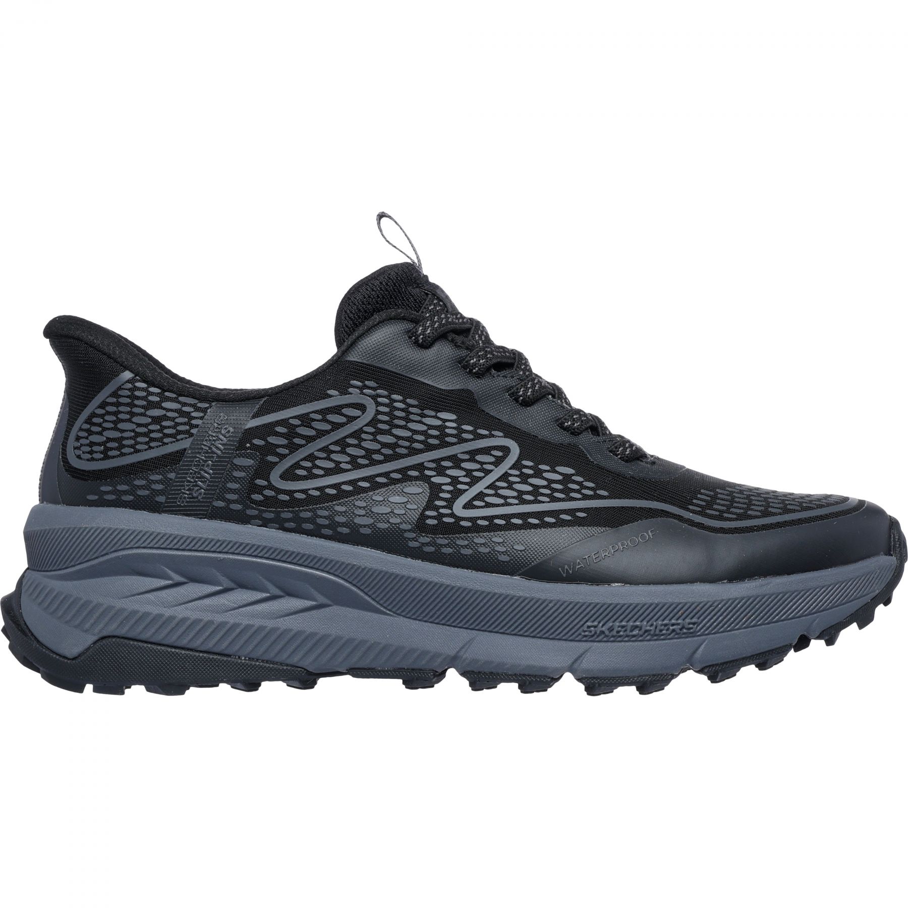 Skechers Switch Back - Mist, Outdoorskor, Dam, Svart - SEK 879 - Spara 45%