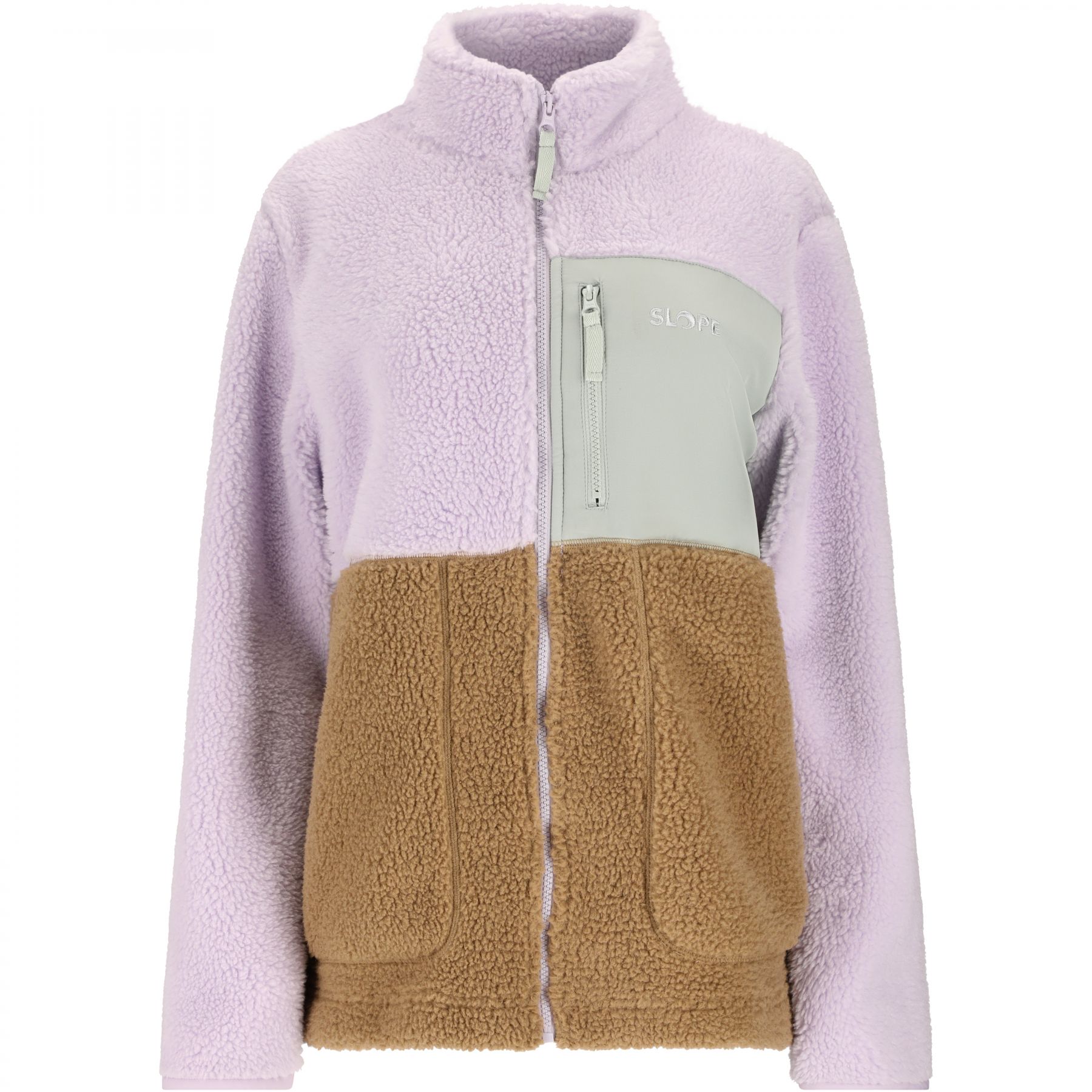SLOPE Katau Teddy, Fleecejacka Dam, Orchid Petal - SEK 699