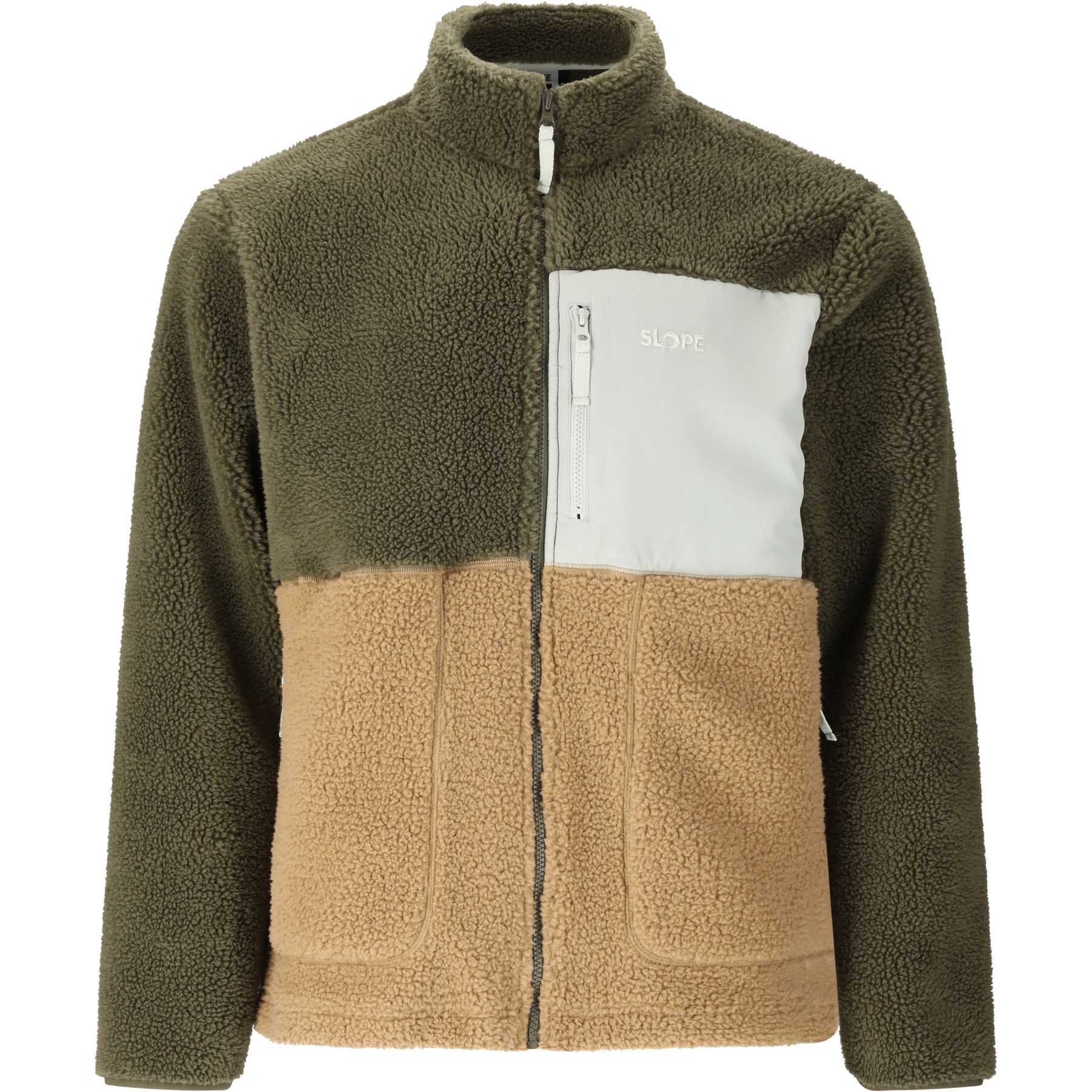 SLOPE Katau Teddy, Fleecejacka, Herr, Grape Leaf - Köp för SEK 699 - Spara 0%