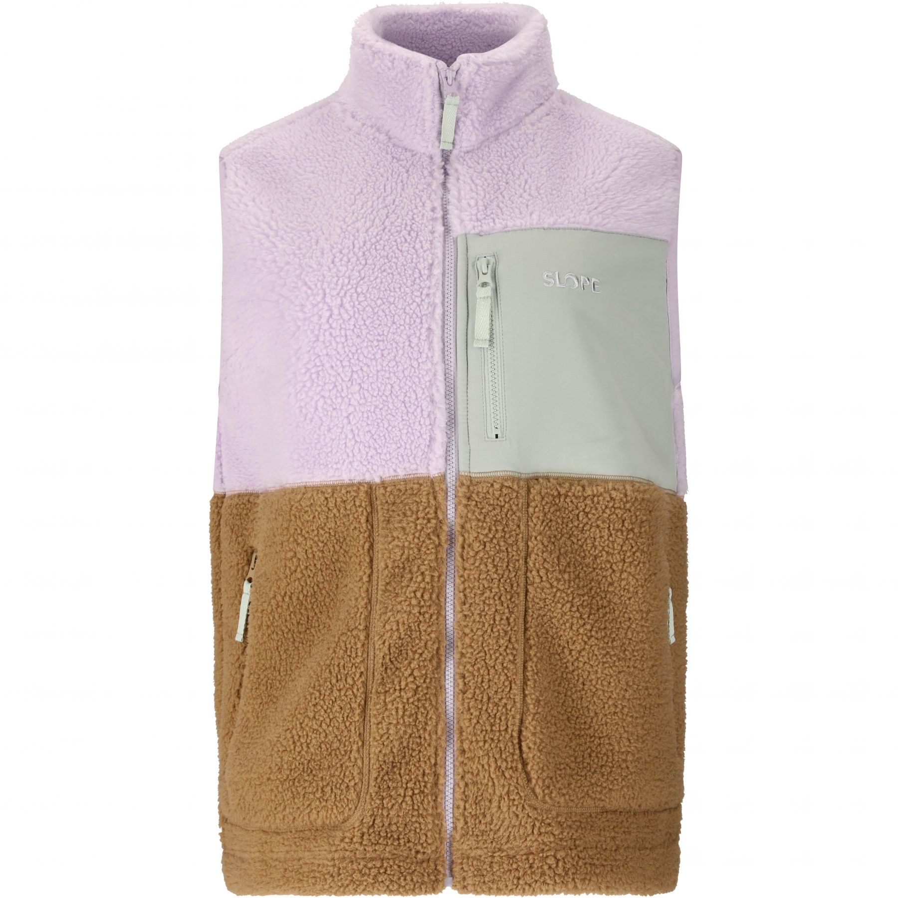 SLOPE Katau Teddy, Fleeceväst, Dam, Orchid Petal - SEK 649