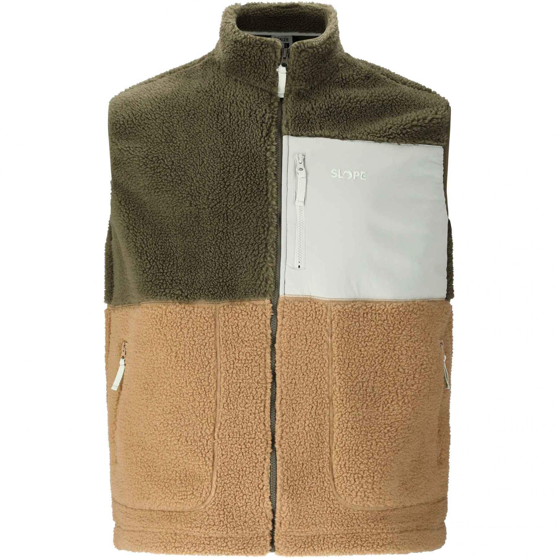 SLOPE Katau Teddy, Fleeceväst, Herr, Grape Leaf - Köp för SEK 649 - Spara 0%