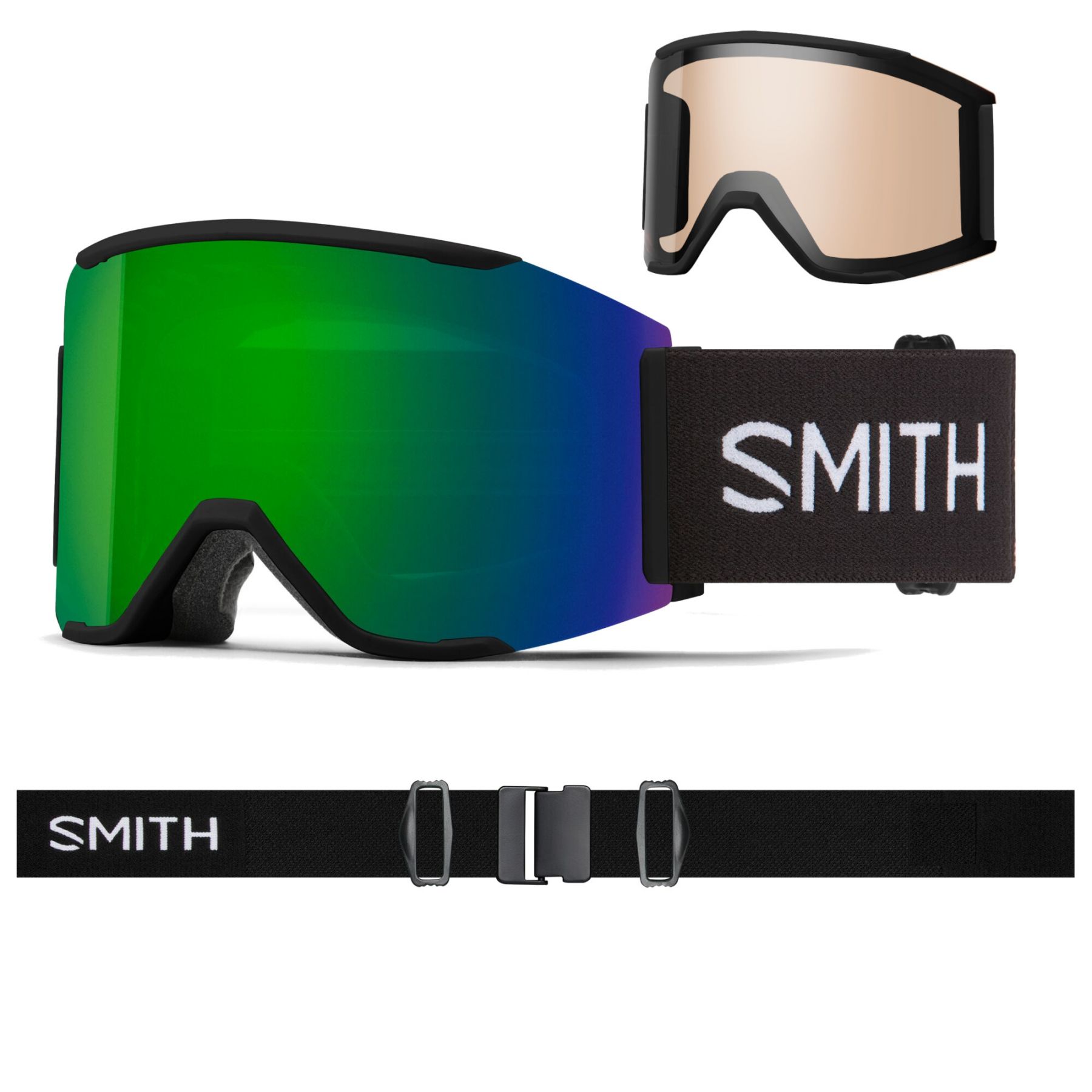 Smith Squad MAG, Skidglasögon, Black - Köp för SEK 1.931 - Spara 28%