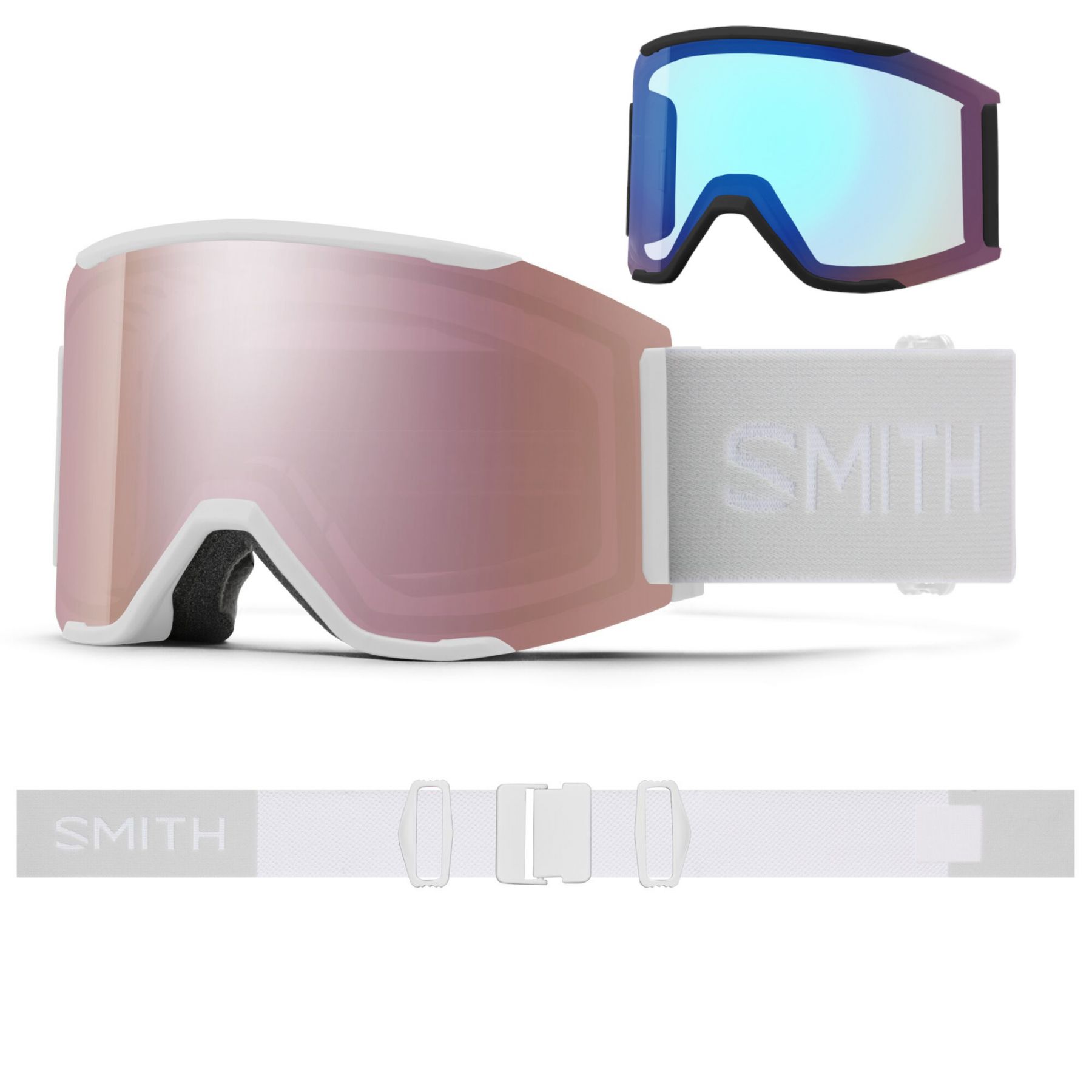 Smith Squad MAG, Skidglasögon, White Vapor - SEK 2.110 - Spara 21%