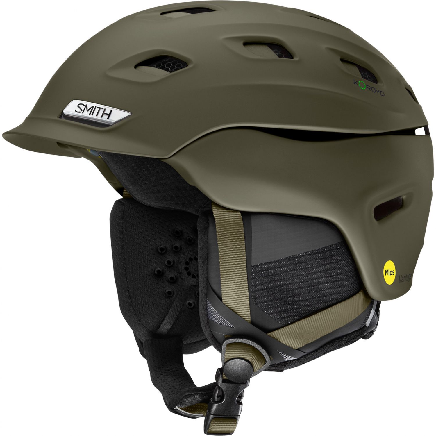 Smith Vantage MIPS, Skidhjälm, Matte Forest - SEK 1.525 hos AktivVinter.se
