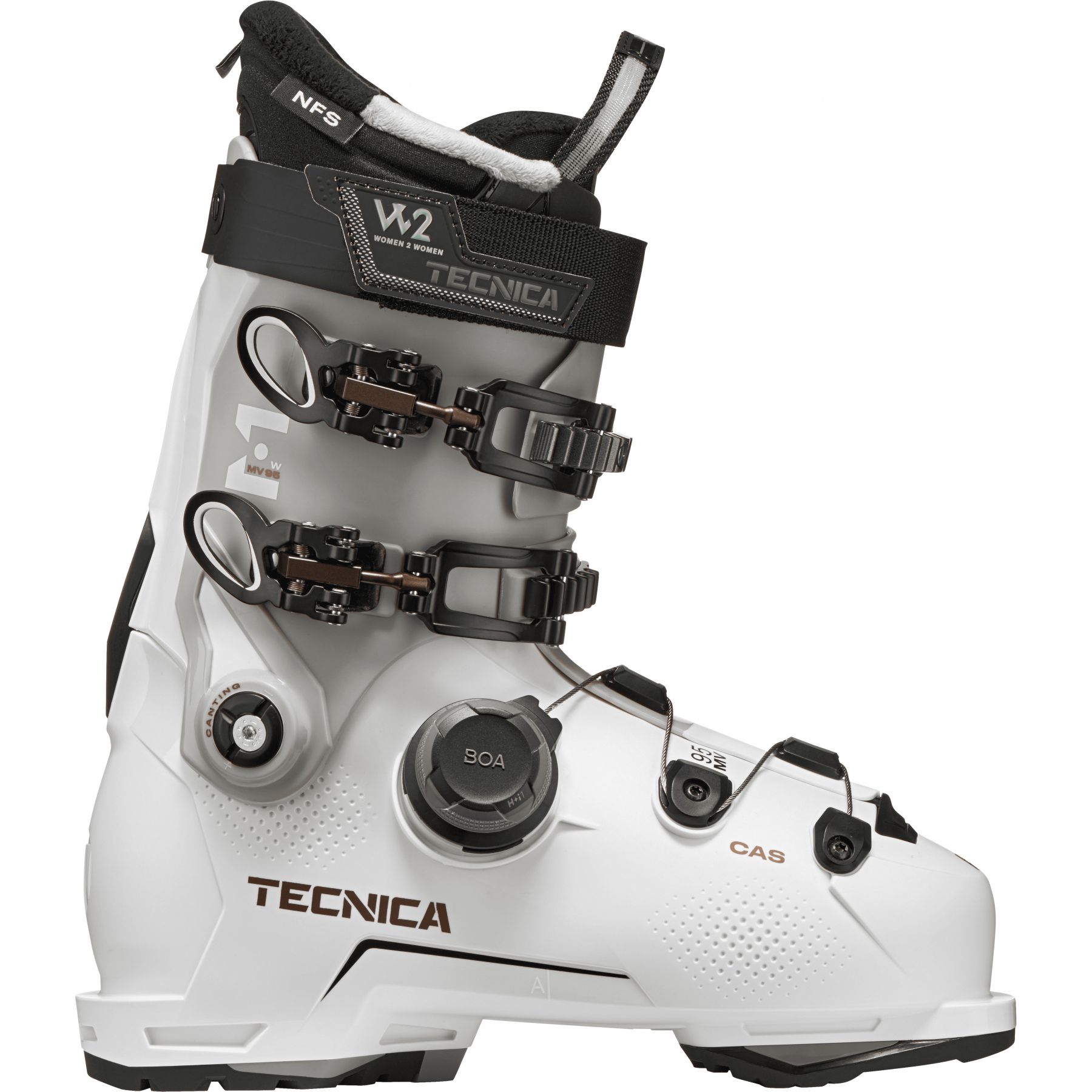 Tecnica Mach BOA MV 95 W GW, Pjäxor, Dam, Vit - Köp för SEK 3.610 - Spara 38%